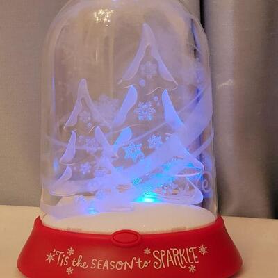 Lot 178: New Animated Snowman and Light Up Tree Deco