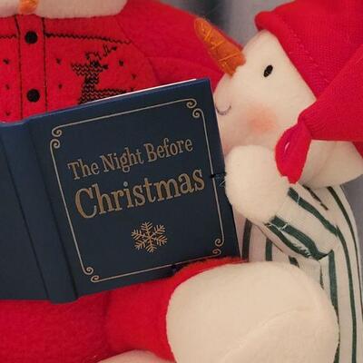 Lot 178: New Animated Snowman and Light Up Tree Deco