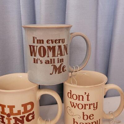 Lot 187: NEW Lasting Lyrics Coffee Cups & Plushie