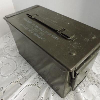 MILITARY AMMO BOX