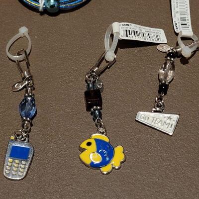Lot 216: NEW Charm Pulls, Hair Ties & Bracelet