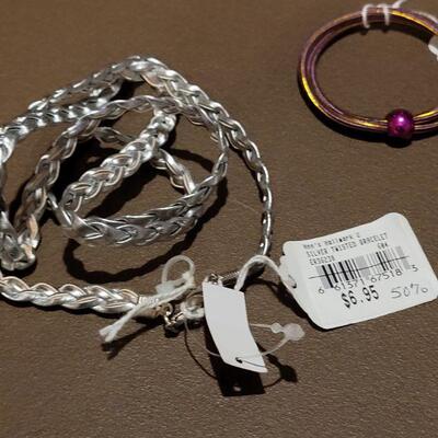 Lot 216: NEW Charm Pulls, Hair Ties & Bracelet