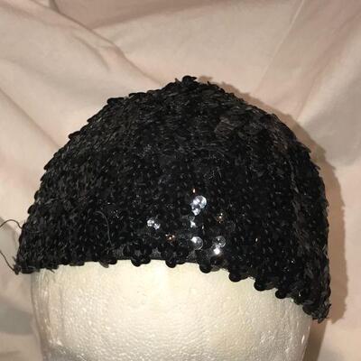 Vintage Calot  Don Anderson Sequined hat - New with tags