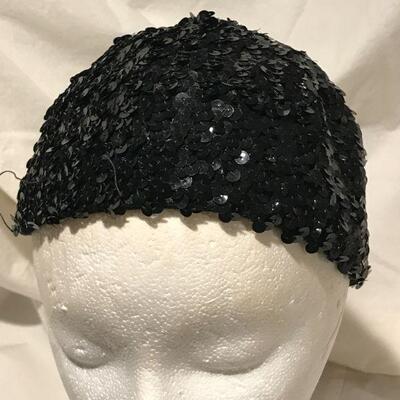 Vintage Calot  Don Anderson Sequined hat - New with tags