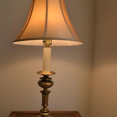 LOT 9 BRASS TABLE LAMP
