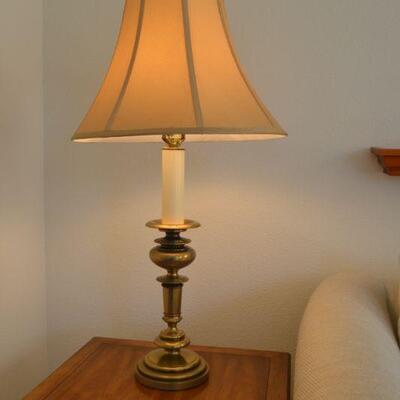 LOT 12 BRASS TABLE LAMP