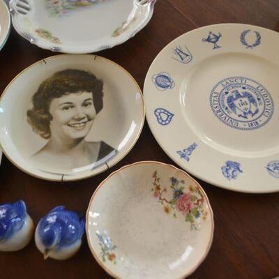 LOT 35 HOME DECOR AND PLATES