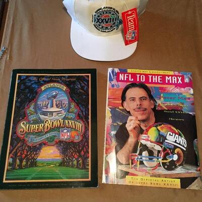 SUPER BOWL XXVIII Collection with PETER MAX. LOT 22