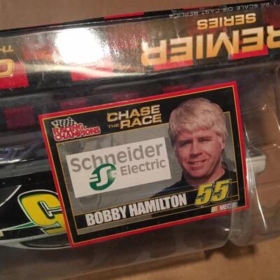 2002 Signed NASCAR Promo Car with Schneider Electric. LOT 25