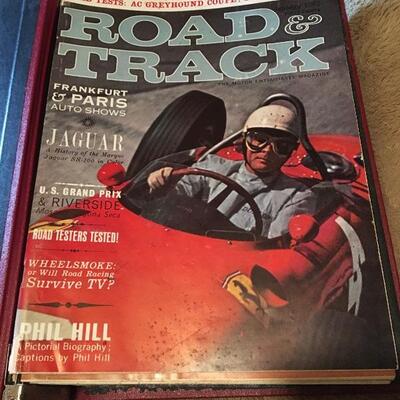 1962 & 1963 ROAD AND TRACK Complete 12 Months of Magazine Issues. LOT 30