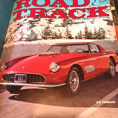 1962 & 1963 ROAD AND TRACK Complete 12 Months of Magazine Issues. LOT 30