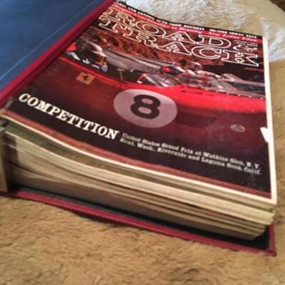 1962 & 1963 ROAD AND TRACK Complete 12 Months of Magazine Issues. LOT 30
