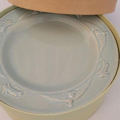 Lot 3: New HALLMARK Easter Themed Colored Dessert Plates 
