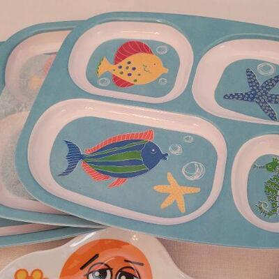 Lot 12: Assorment of NEW Children's Plastic Plates