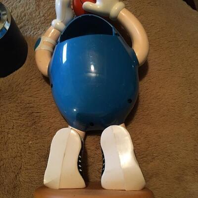 Two Vintage M&M Store Display 13â€ Dispensers. LOT 43 