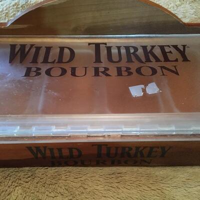 WILD TURKEY Commercial Bar Display Condiment Tray 22â€ x 9â€. LOT 45 