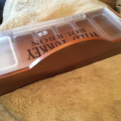 WILD TURKEY Commercial Bar Display Condiment Tray 22â€ x 9â€. LOT 45 