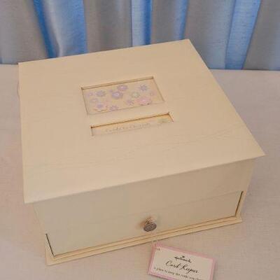 Lot 16: New HALLMARK Card and Memento Storage Box