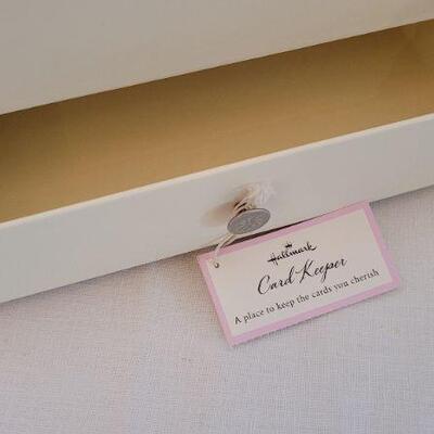 Lot 16: New HALLMARK Card and Memento Storage Box