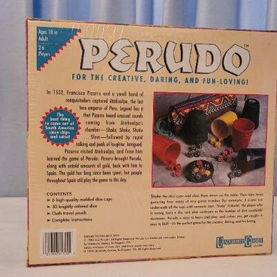 Lot 18: New Sealed PERUDO Family Game Ages 10+