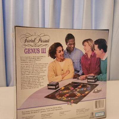 Lot 21: Vintage 1994 New Sealed TRIVIAL PURSUIT Genius 3
