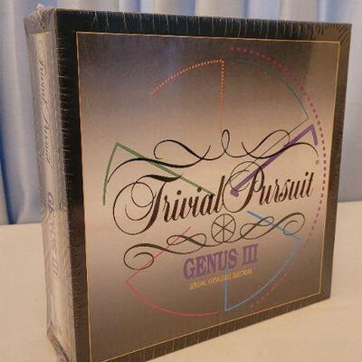 Lot 21: Vintage 1994 New Sealed TRIVIAL PURSUIT Genius 3