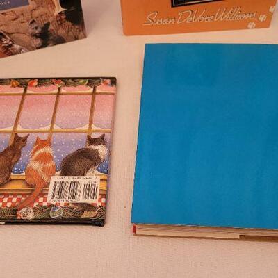 Lot 22: Assorted Hardback Cat Themed Books