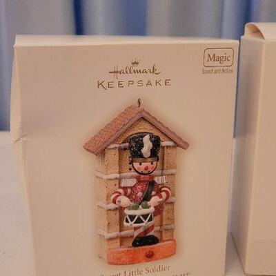 Lot 24: Assorted NEW HALLMARK Christmas Ornaments 