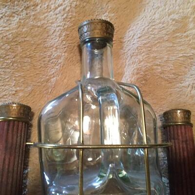 CROWN ROYAL Aynsley Bar Display Bottle and Stand. LOT 50