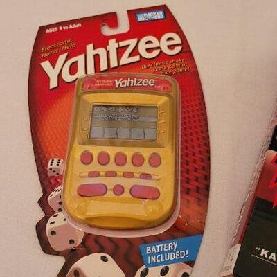 Lot 29: (2) New Electronic Handheld Games - Yahtzee + Kakuro