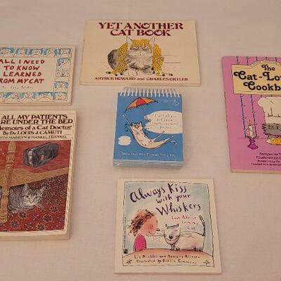 Lot 31: Assorted Cat Themed Books 