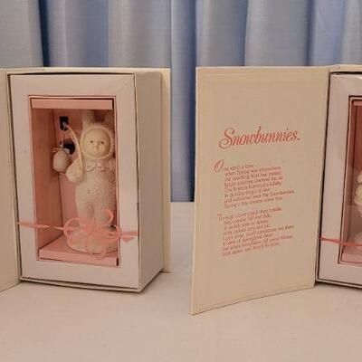 Lot 32: (2) New Vintage Retired Dept. 56 SNOWBABIES Figures
