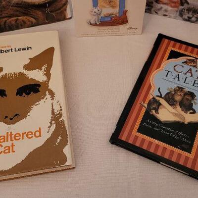 Lot 37: Assorted Hardback Cat Themed Books