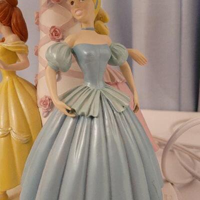 Lot 38: Vintage Disney Princess Children's Table Lamp TESTED A+