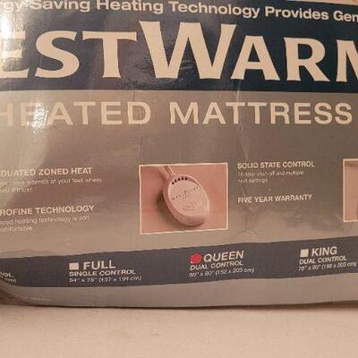 Lot 43: New Queen Size REST WARMER Heated Mattress Pad