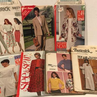 Vintage Sewing Patterns  1969 - Simplicity - Butterick - See & Sew