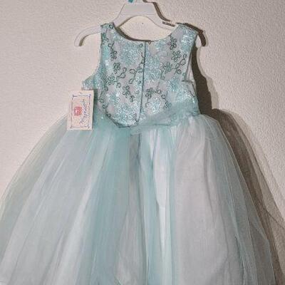 Lot 46: (5) New Children's Size 5 Blue Dress
