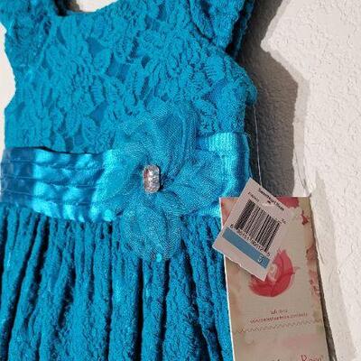 Lot 47: New Size 5 Children's Blue Dress 
