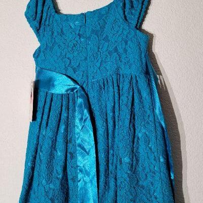 Lot 47: New Size 5 Children's Blue Dress 