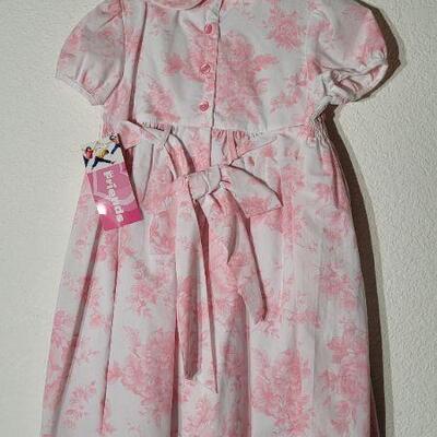 Lot 49: New Size 3T Children's Pink and White Dress