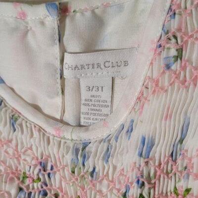 Lot 50: New CHARTER CLUB Size 3T Children's Dress