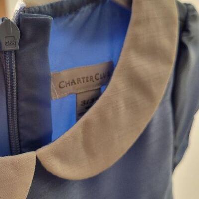 Lot 51: New CHARTER CLUB Size 3T Children's Blue Dress