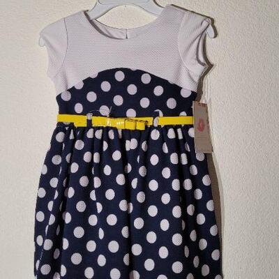 Lot 52: New Size 6 SWEET HEART ROSE Children's Polka Dot Dress