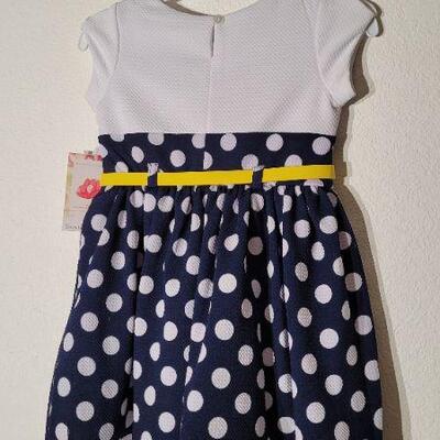 Lot 52: New Size 6 SWEET HEART ROSE Children's Polka Dot Dress