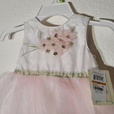Lot 56: New Size 3T Children's Pink Dress 