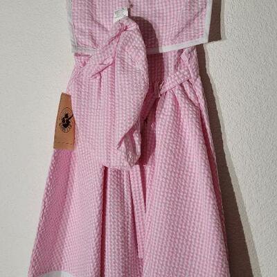 Lot 57: New Size 4 Pink Children's Dress w/ Hat