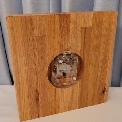 Lot 65: Vintage Mid Century Modern Wood Wall Clock