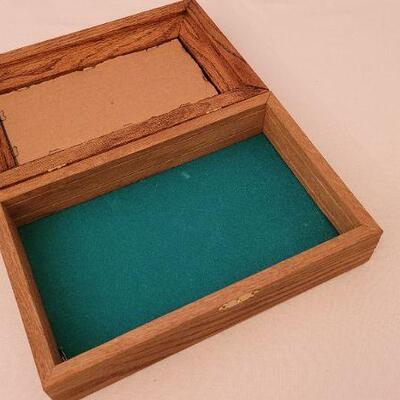 Lot 68: Vintage Mirror Top Bird Theme Jewelry Trinket Box
