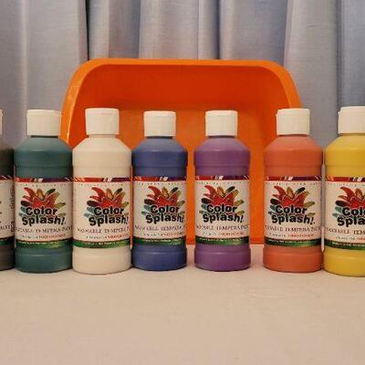 Lot 73: Assorted 85% or More COLOR SPLASH Washable Tempera Paint 