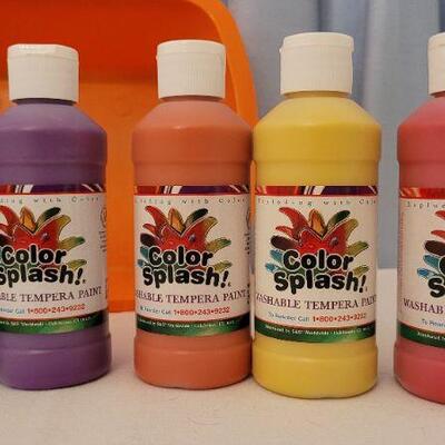 Lot 73: Assorted 85% or More COLOR SPLASH Washable Tempera Paint 
